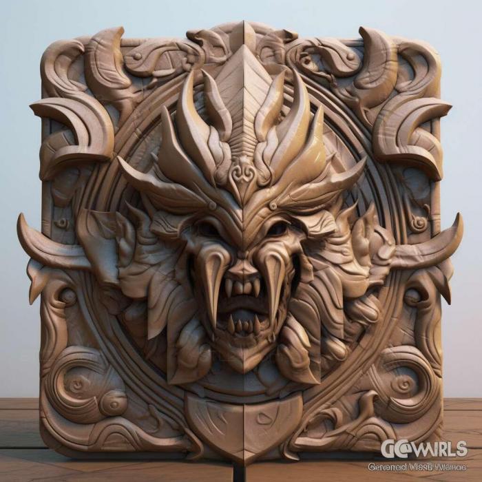 Games (Guild Wars 3, GAMES_24675) 3D models for cnc